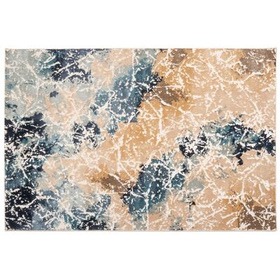 Dywan Zoe 120 x 160 cm beżowo-niebieski