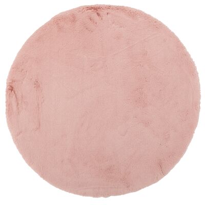 Dywan Bellarossa 80 cm koło pudrowy róż