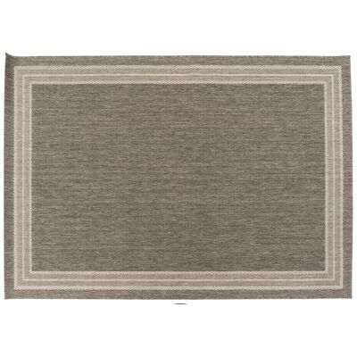 Dywan Patio 120 x 170 cm bordiura ciemny szary 31182/091