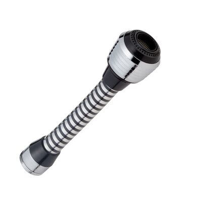 Przyłącze kuchenne z reduktorem M22/M24-dwustrumieniowe PVC chrom