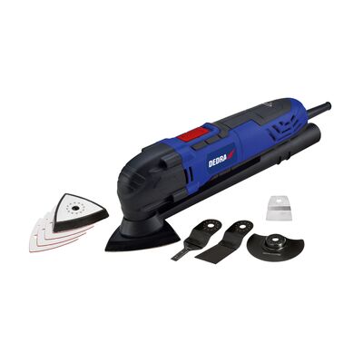 Narzędzie wielofunkcyjne 300 W + akcesoria, walizka