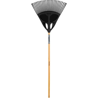 Grabie do liści XL na drewnianym trzonku 173,5 cm