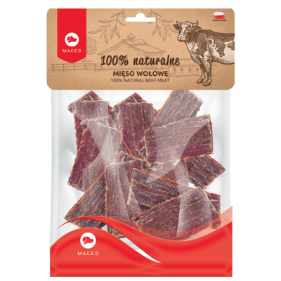 Przysmak dla psa mięso wołowe 10 sztuk 150 g Maced