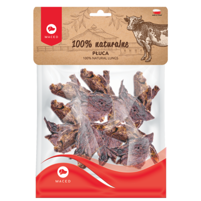 Przysmak dla psa płuca 100 g Maced