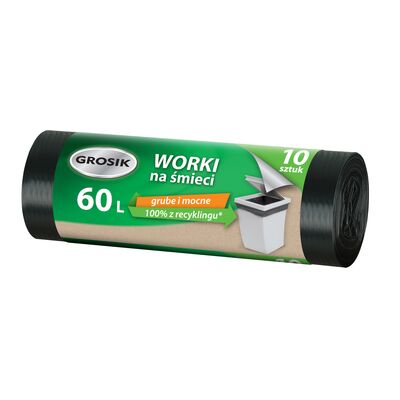 Worki na śmieci LD 60 l 10 sztuk