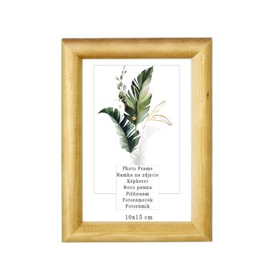Ramka na zdjęcia półwałek eko lakierowana 10 x 15 cm