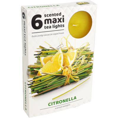 Podgrzewacze zapachowe MAXI A`6 CITRONELLA ART.432