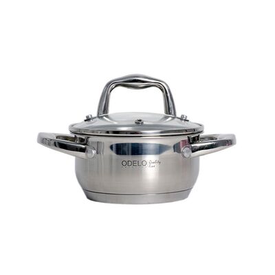 Garnek stalowy VELIO 14 x 7 cm 1,2 l