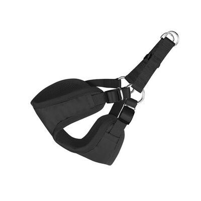 Szelki regulowane comfort 4 max. 70 cm czarne CHICO