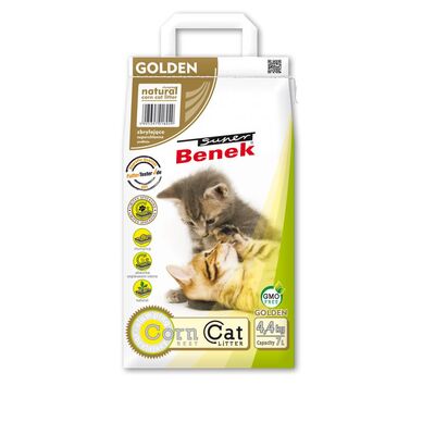 Żwirek Super Benek 7 l Corn Cat Golden