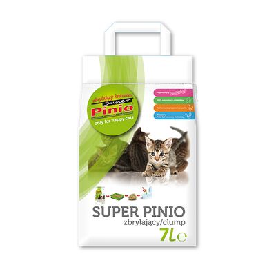 Żwirek Super Benek 7 l Pinio Zbrylający Kruszon
