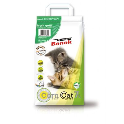Żwirek Super Benek 7 l Corn Cat Świeża Trawa