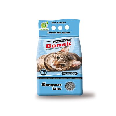 Żwirek Super Benek 10 l Compact j.niebieski