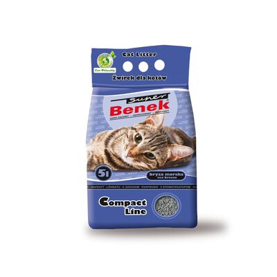 Żwirek Super Benek 10 l Compact Zap. c.niebieski