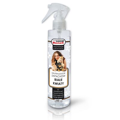 Spray neutralizujący zapachy 250 ml BIAŁE KWIATY
