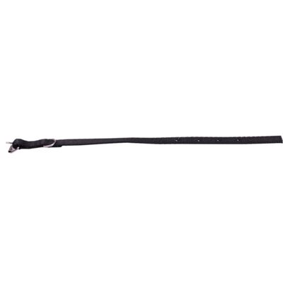 Obroża taśma 25/70 cm czarna CHICO