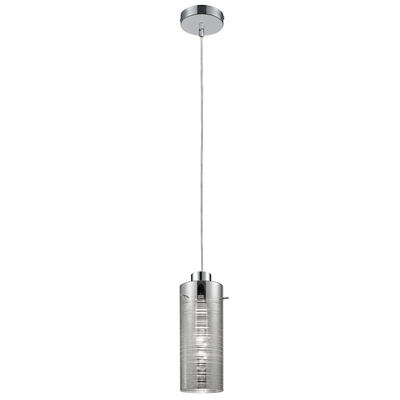 Lampa wisząca Jaron 1 płomienna chrom E27