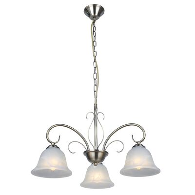 Lampa wisząca Pompea patyna E27
