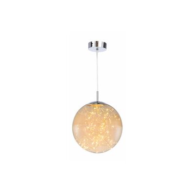 Lampa wisząca Universe chrom LED 1x 18W