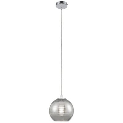 Lampa wisząca Jaron 1 płomienna chrom E27