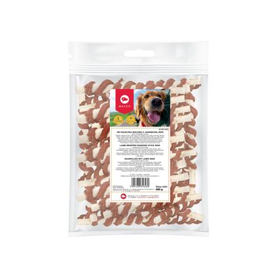 Karma uzupełniająca dla psów pałeczka wołowa z jagnięciną 500 g Maced