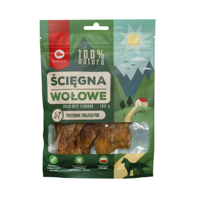 Przysmak suszony ścięgna wołowe 100 g