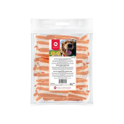 Karma uzupełniająca dla psów duo kaczka z wołowiną 500 g Maced