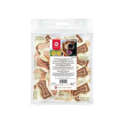 Karma uzupełniająca dla psów kostka z mięsem jagnięcim 500 g Maced