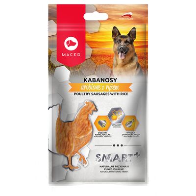Przysmak Smart+ kabanos drobiowy z ryżem 100 g