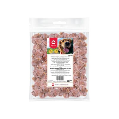 Karma uzupełniająca dla psów miękki węzeł jagnięcina 6 cm 500 g Maced