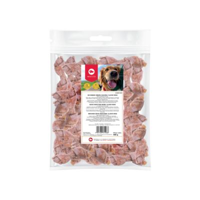 Karma uzupełniająca dla psów miękki węzeł kaczka 12,5 cm 500 g Maced