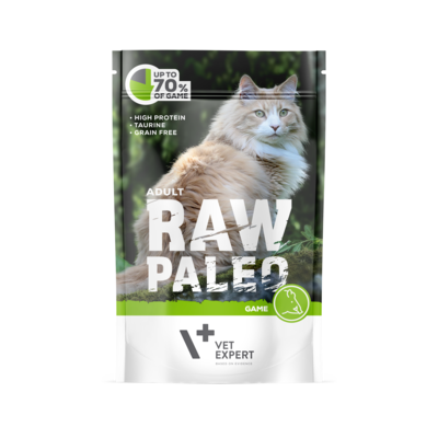 Karma kot dorosły dziczyzna 100 g Raw Paleo Vet expert