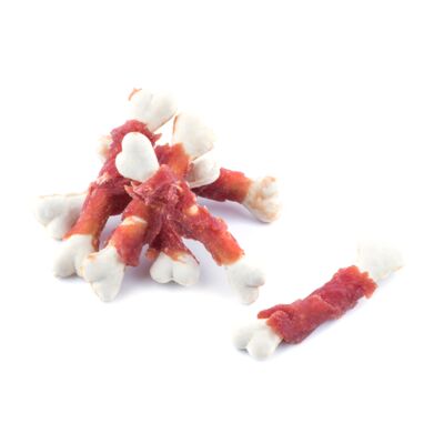 Karma uzupełniająca dla psów kostki z wapniem i mięsem kaczki 500 g Maced