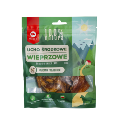 Przysmak suszony ucho środkowe 100 g