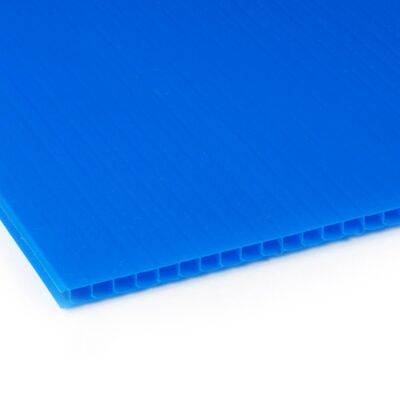 Polipropylen kanalikowy 3 mm niebieski 100 x 200 cm Robelit