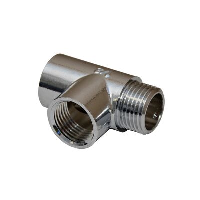 Trójnik 1/2'' ZWW chrom
