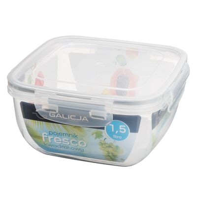 Pojemnik kwadratowy FRESCO 1,5 l
