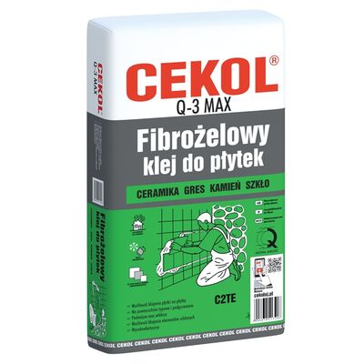 Fibrożelowy klej do płytek Q-3 MAX 5 kg CEKOL
