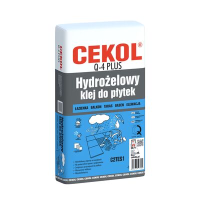 Hydrożelowy klej do płytek Q-4 PLUS 20 kg CEKOL