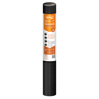 Agrowłóknina mini rolka hobby ściółkująca czarna 50g 3,2 x 10 Agrimpex