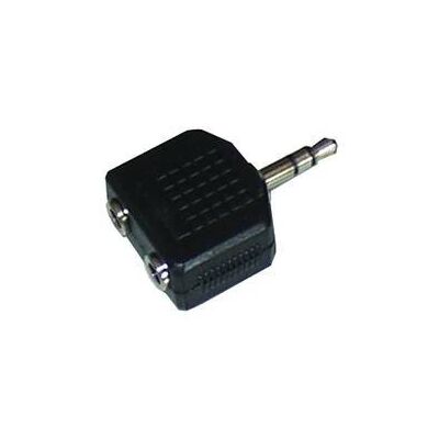 Rozgałęźnik JACK 3.5 wtyk/2xgniazdo BMQ04 DPM