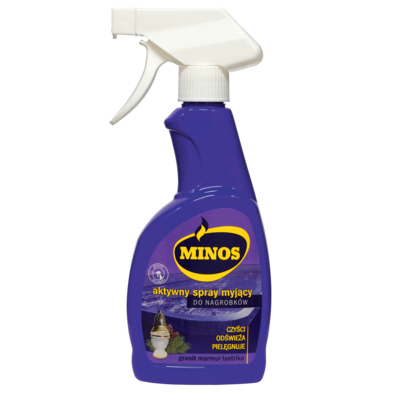 Aktywny spray myjący do nagrobków 270 ml Minos