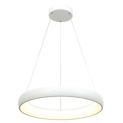 Lampa wisząca Lima biała LED 40