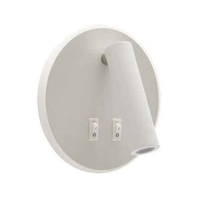 Oprawa ścienna OTELLO LED C 6 W+3 W WHITE STRÜHM
