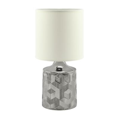 Lampka stołowa LINDA E14 CHROME/WHITE STRÜHM