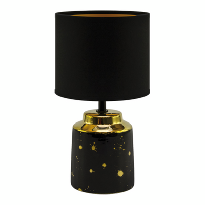 Lampka stołowa HELENA E14 BLACK STRÜHM
