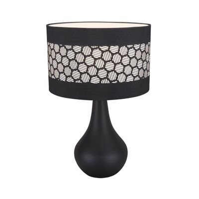 Lampka stołowa WANDA E14 BLACK STRÜHM
