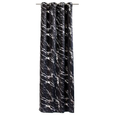 Zasłona Endless Chic Silver 140 x 270 cm przelotki