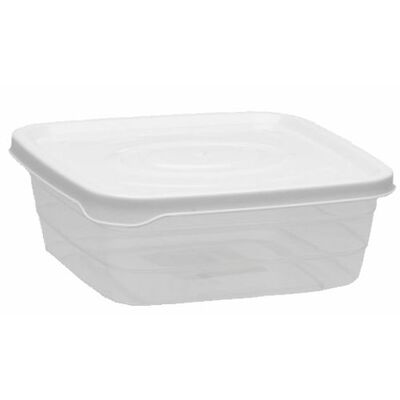 Pojemnik prostokątny Polar 1,85 l biały