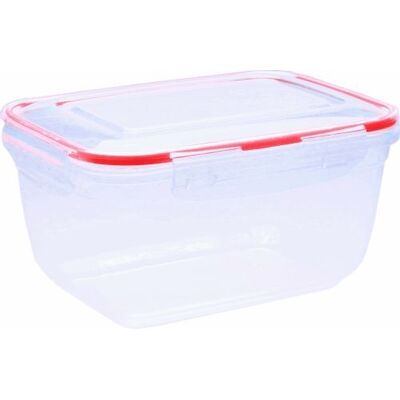 Pojemnik prostokątny Milano 1,8 l czerwony
